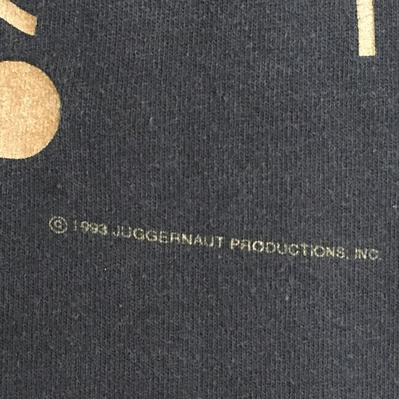 1993 Janet Jackson World Tour T-shirt, black, L - Picture 5 of 13